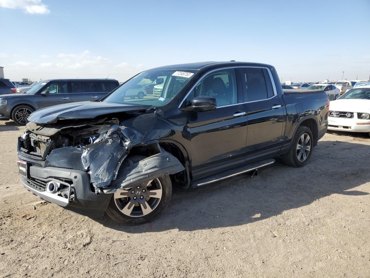 Image 1 of 2018 HONDA RIDGELINE RTL 2018 with VIN 5FPYK3F76JB004907