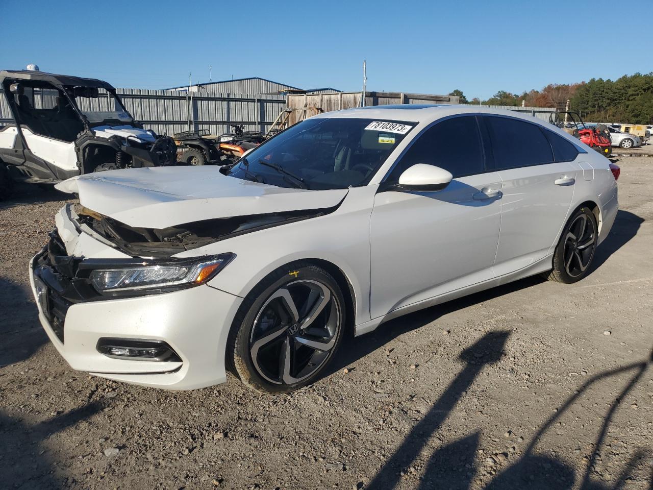 Image 1 of 2020 HONDA ACCORD SPORT 2020 with VIN 1HGCV2F3XLA029761