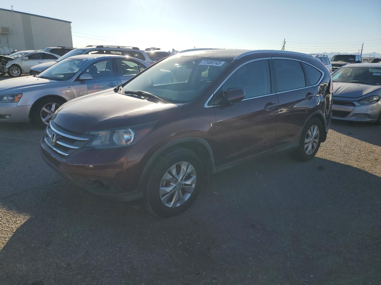 Image 1 of 2014 HONDA CR-V EXL 2014 with VIN 5J6RM3H74EL036479