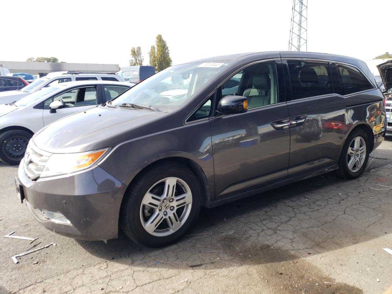 Image 1 of 2013 HONDA ODYSSEY TOURING 2013 with VIN 5FNRL5H99DB022536