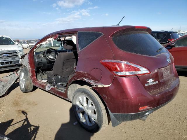 Изображение 2 2012 NISSAN MURANO S 2012 с VIN JN8AZ1MW3CW231205
