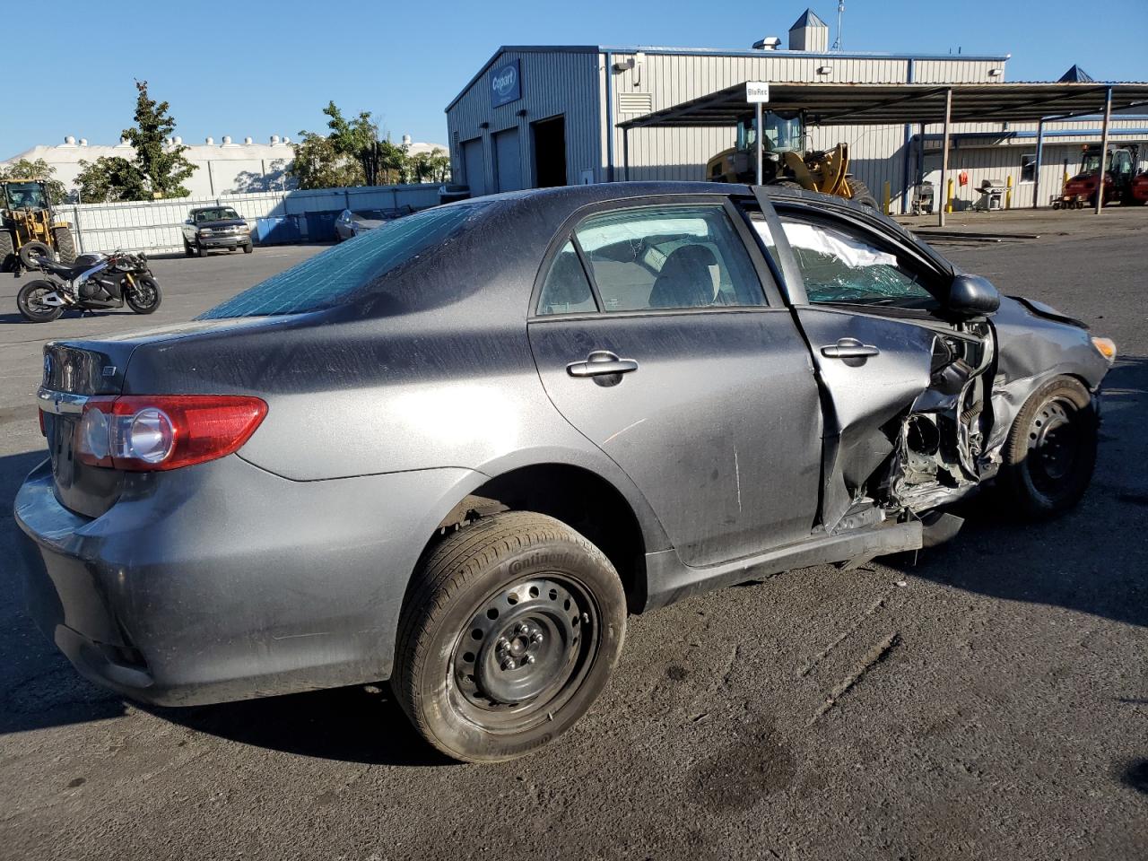 Image 3 of 2012 TOYOTA COROLLA BASE 2012 with VIN 2T1BU4EE9CC805935