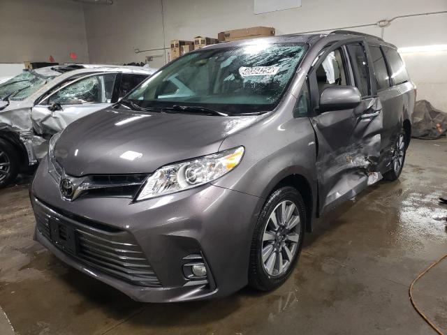 Image 1 of 2020 TOYOTA SIENNA XLE 2020 with VIN 5TDDZ3DC1LS246442
