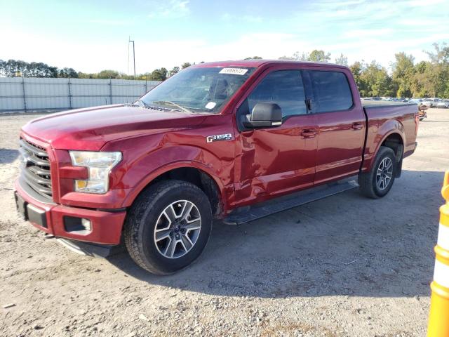 Image 1 of 2016 FORD F150 SUPERCREW 2016 with VIN 1FTEW1EFXGFC17036