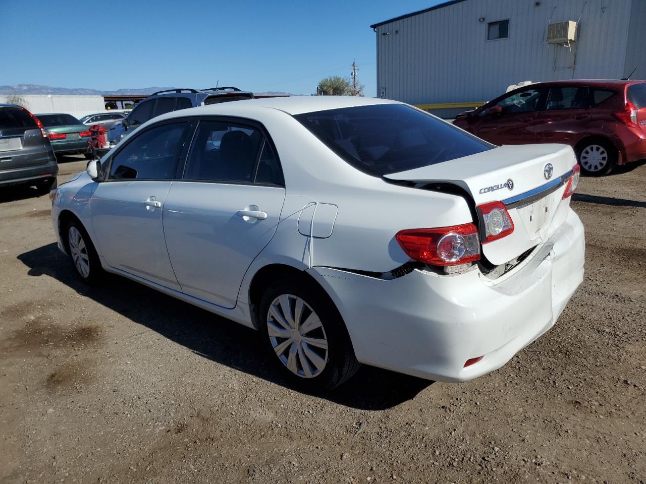 Image 2 of 2012 TOYOTA COROLLA BASE 2012 with VIN 5YFBU4EE6CP026833