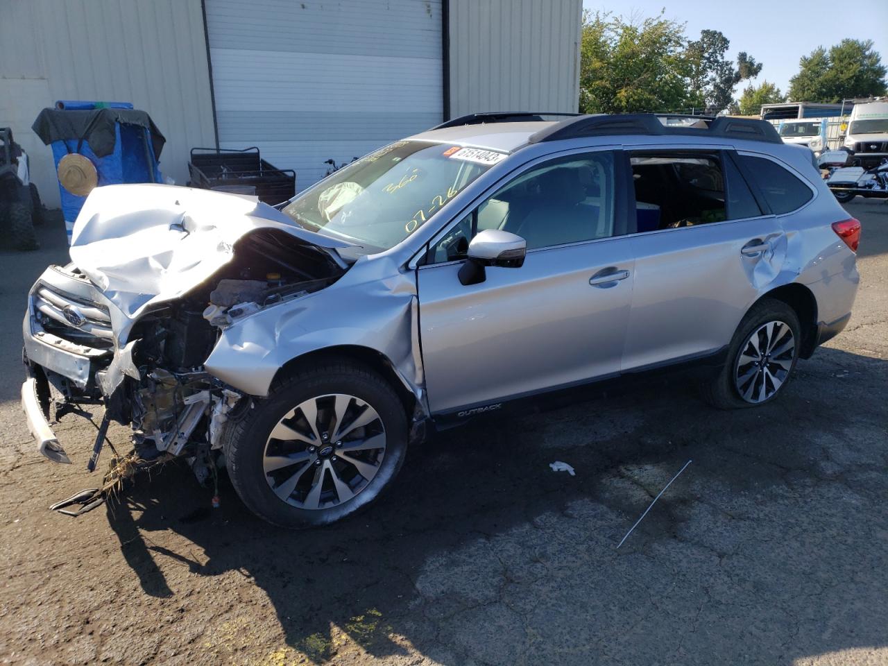 Изображение 1 2016 SUBARU OUTBACK 2.5I LIMITED 2016 с VIN 4S4BSAJC1G3344779