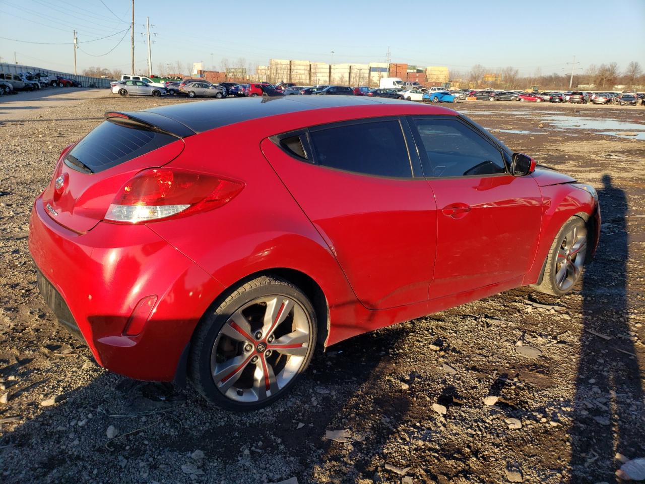 Image 3 of 2013 HYUNDAI VELOSTER  2013 with VIN KMHTC6ADXDU164648