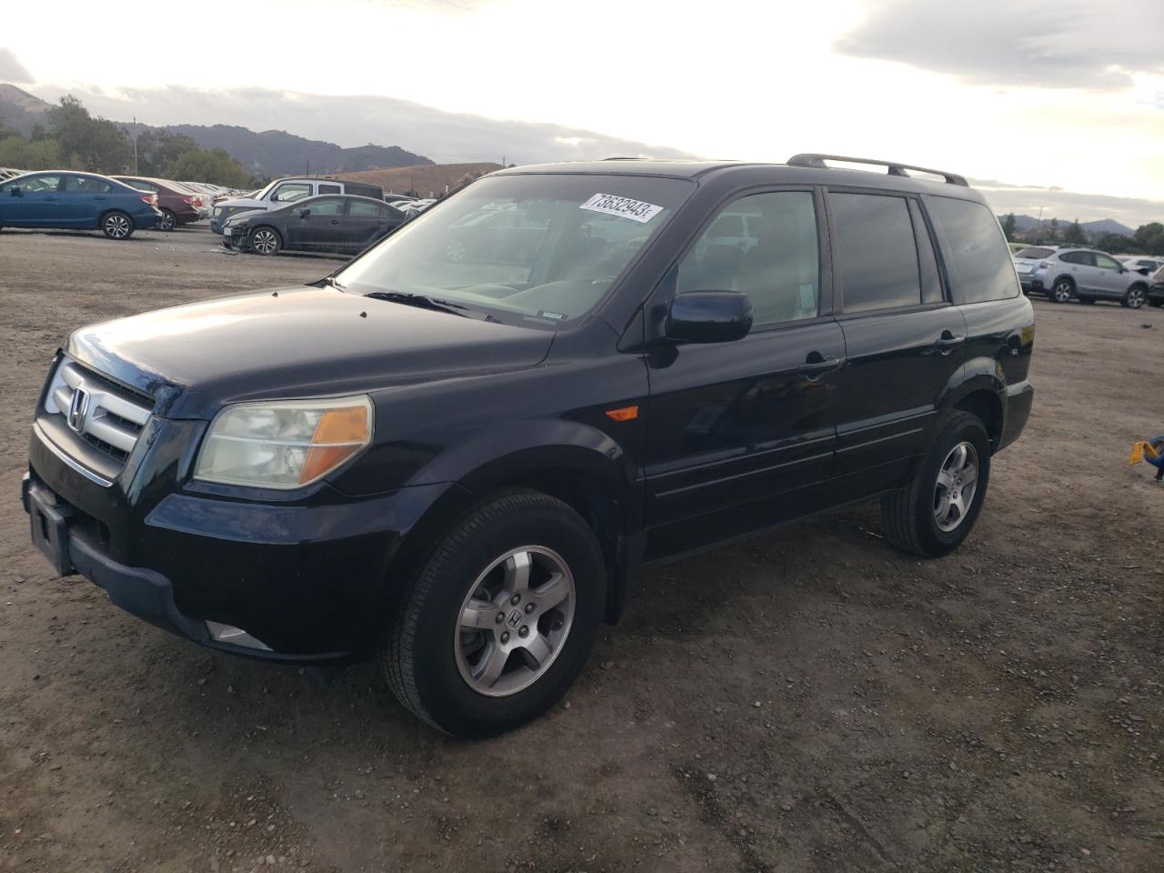 Image 1 of 2006 HONDA PILOT EX 2006 with VIN 5FNYF28596B027480