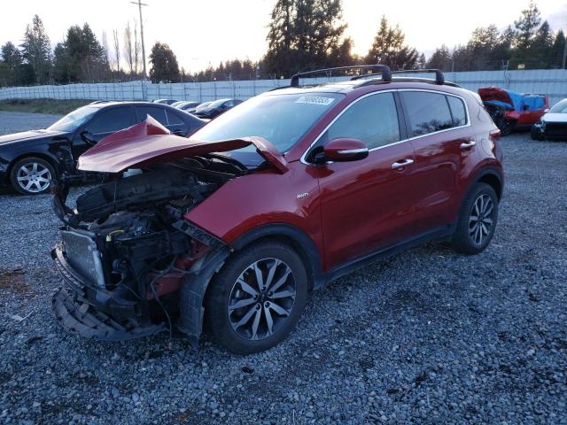 Obraz 1 z 2018 KIA SPORTAGE EX 2018 z VIN KNDPNCAC9J7326625