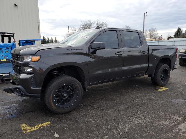 Image 1 of 2021 CHEVROLET SILVERADO K1500 CUSTOM 2021 with VIN 1GCPYBEK6MZ231094