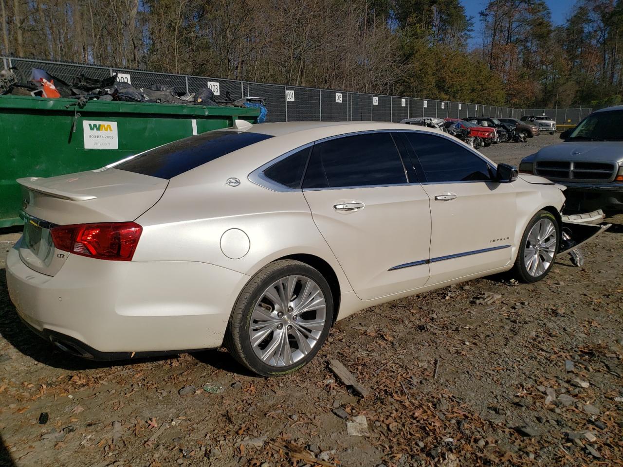 Image 3 of 2014 CHEVROLET IMPALA LTZ 2014 with VIN 1G1155S34EU144668