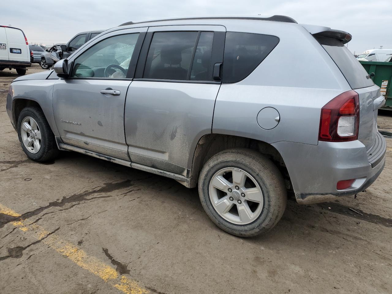 Image 2 of 2017 JEEP COMPASS LATITUDE 2017 with VIN 1C4NJCEB0HD206549