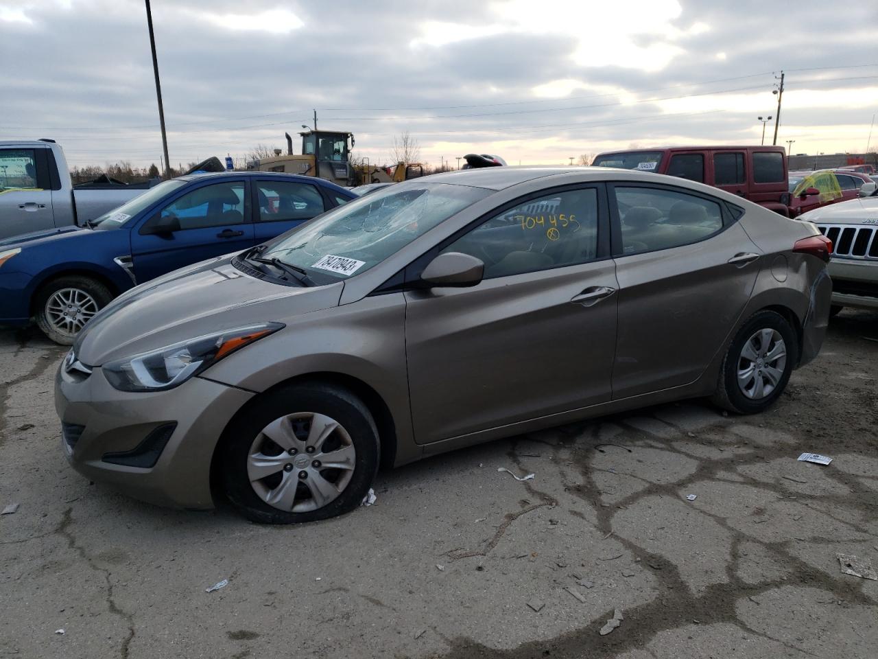Image 1 of 2016 HYUNDAI ELANTRA SE 2016 with VIN 5NPDH4AE8GH704455