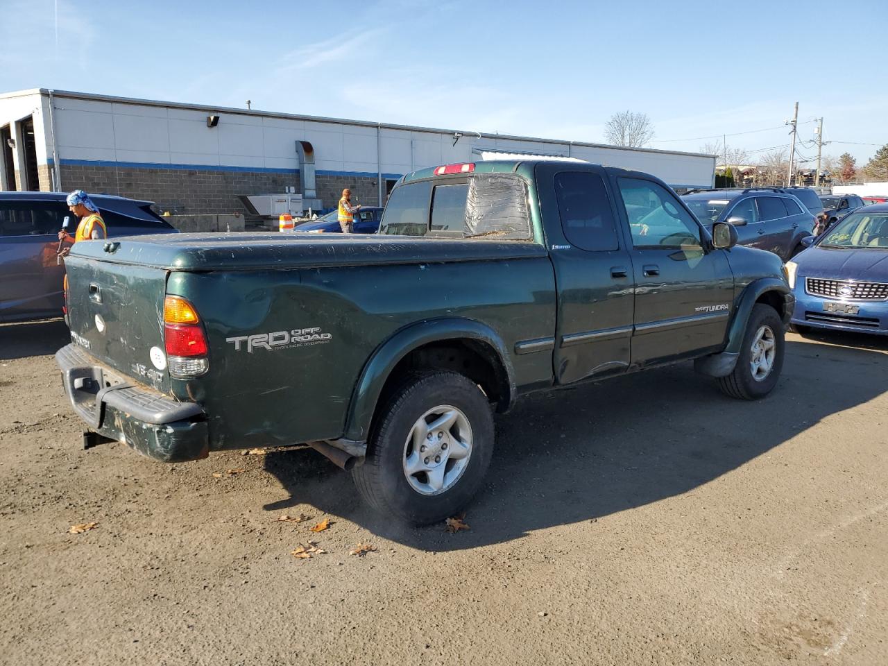 Image 3 of 2002 TOYOTA TUNDRA ACCESS CAB LIMITED 2002 with VIN 5TBBT48162S319707