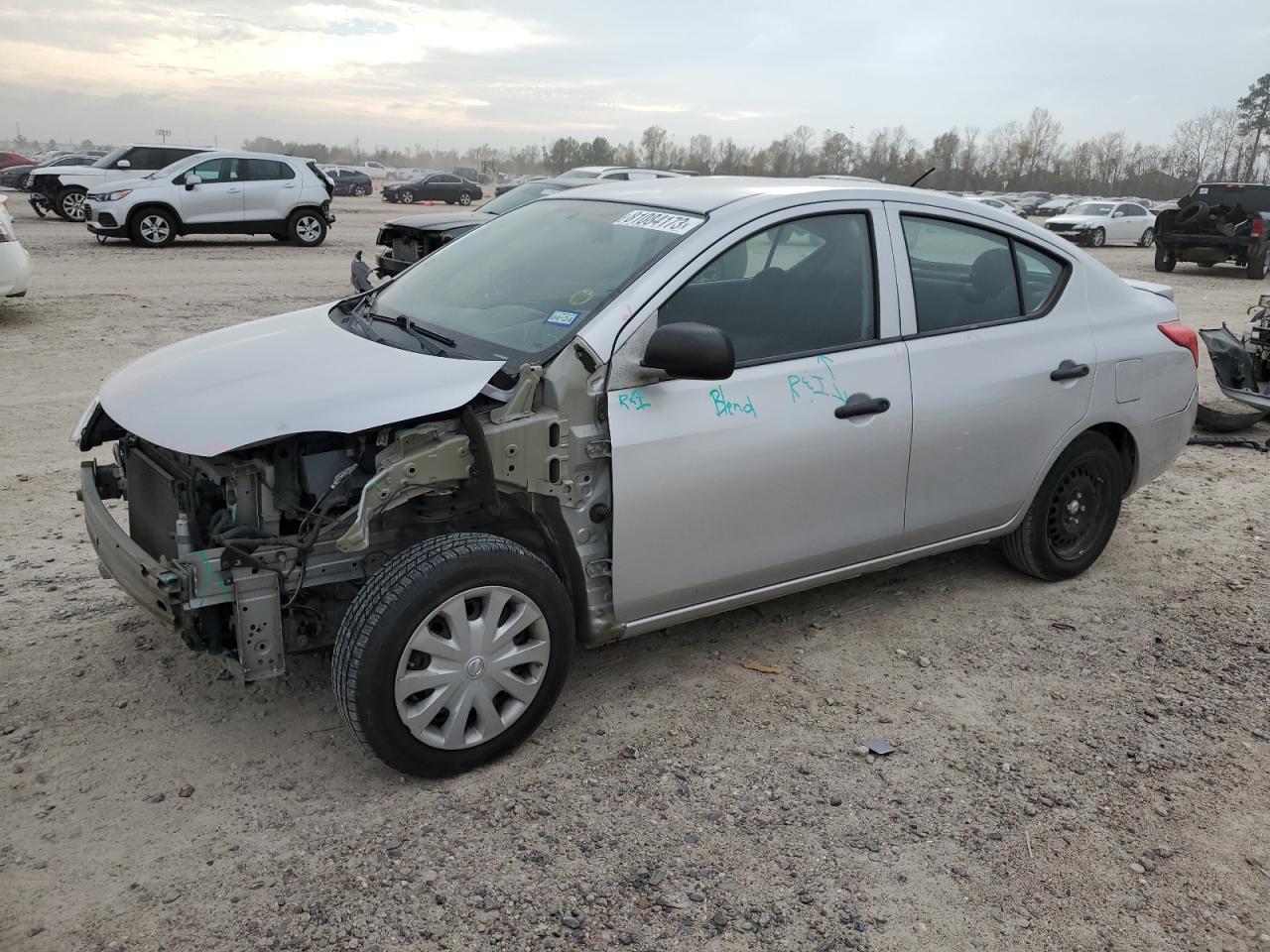 Image 1 of 2014 NISSAN VERSA S 2014 with VIN 3N1CN7AP6EL862509