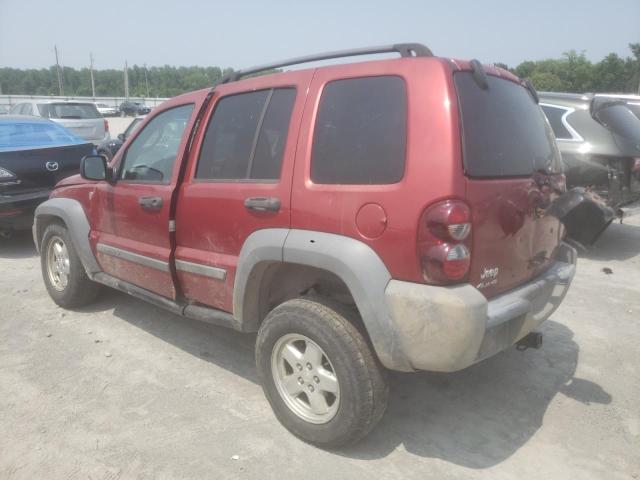 Image 2 of 2006 JEEP LIBERTY SPORT 2006 with VIN 1J4GL48KX6W149244