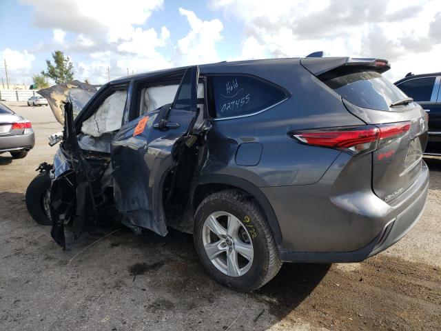 Obraz 2 z 2020 TOYOTA HIGHLANDER L 2020 z VIN 5TDCZRAH2LS027455