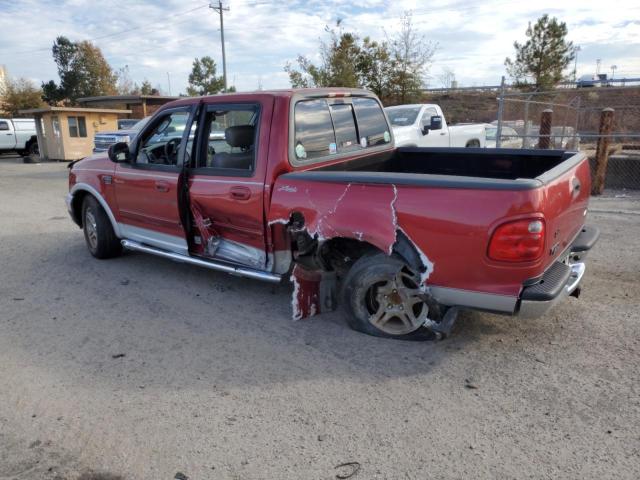 Image 2 of 2002 FORD F150 SUPERCREW 2002 with VIN 1FTRW07L92KE07716