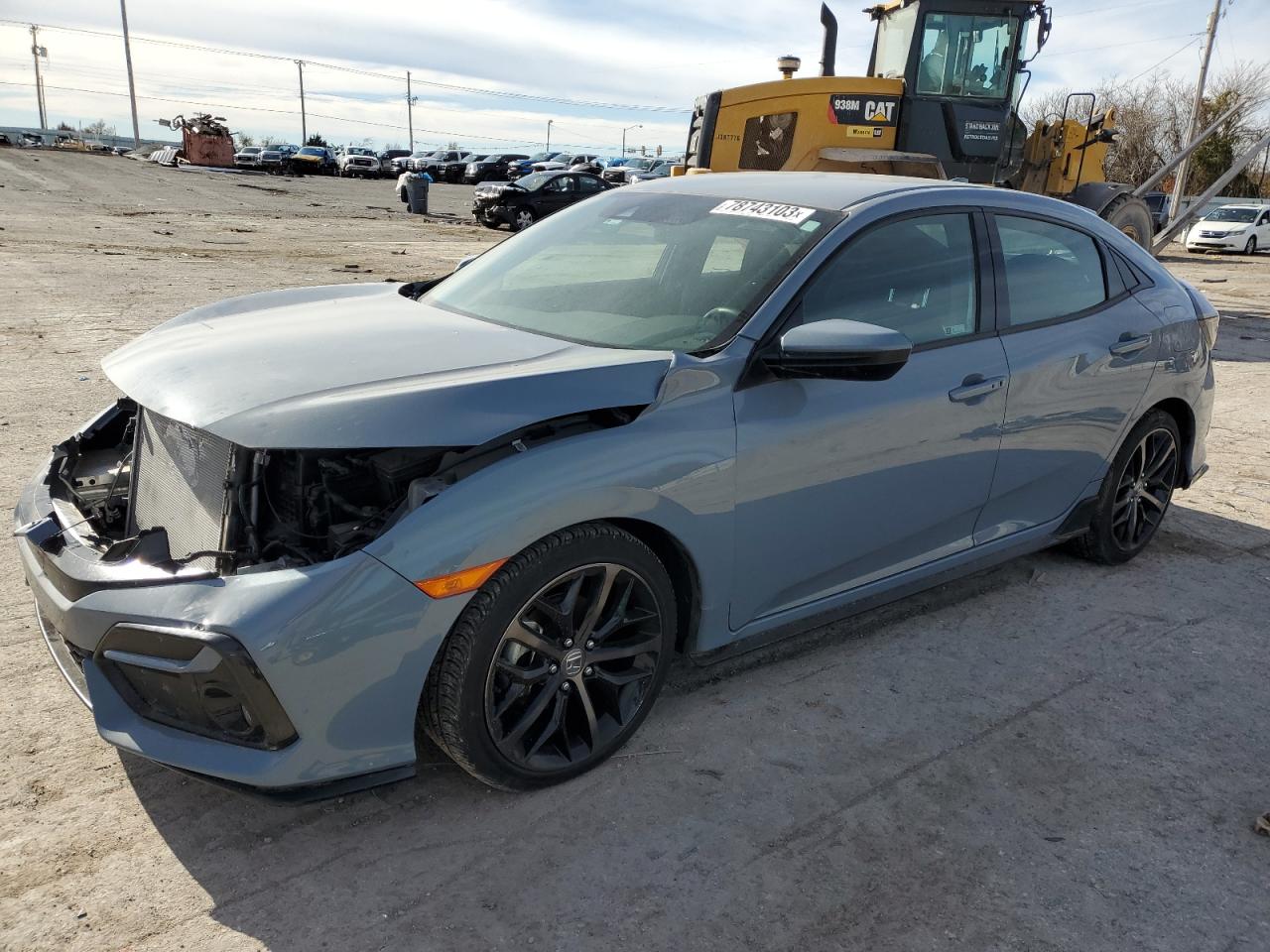 Obraz 1 z 2021 HONDA CIVIC SPORT 2021 z VIN SHHFK7H47MU219158
