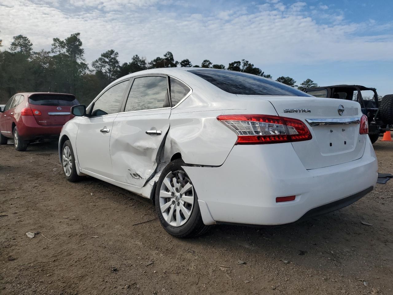 Image 2 of 2015 NISSAN SENTRA S 2015 with VIN 3N1AB7APXFY311844