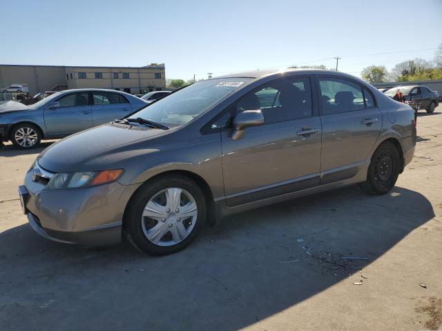 Image 1 of 2008 HONDA CIVIC LX 2008 with VIN 2HGFA16598H317994
