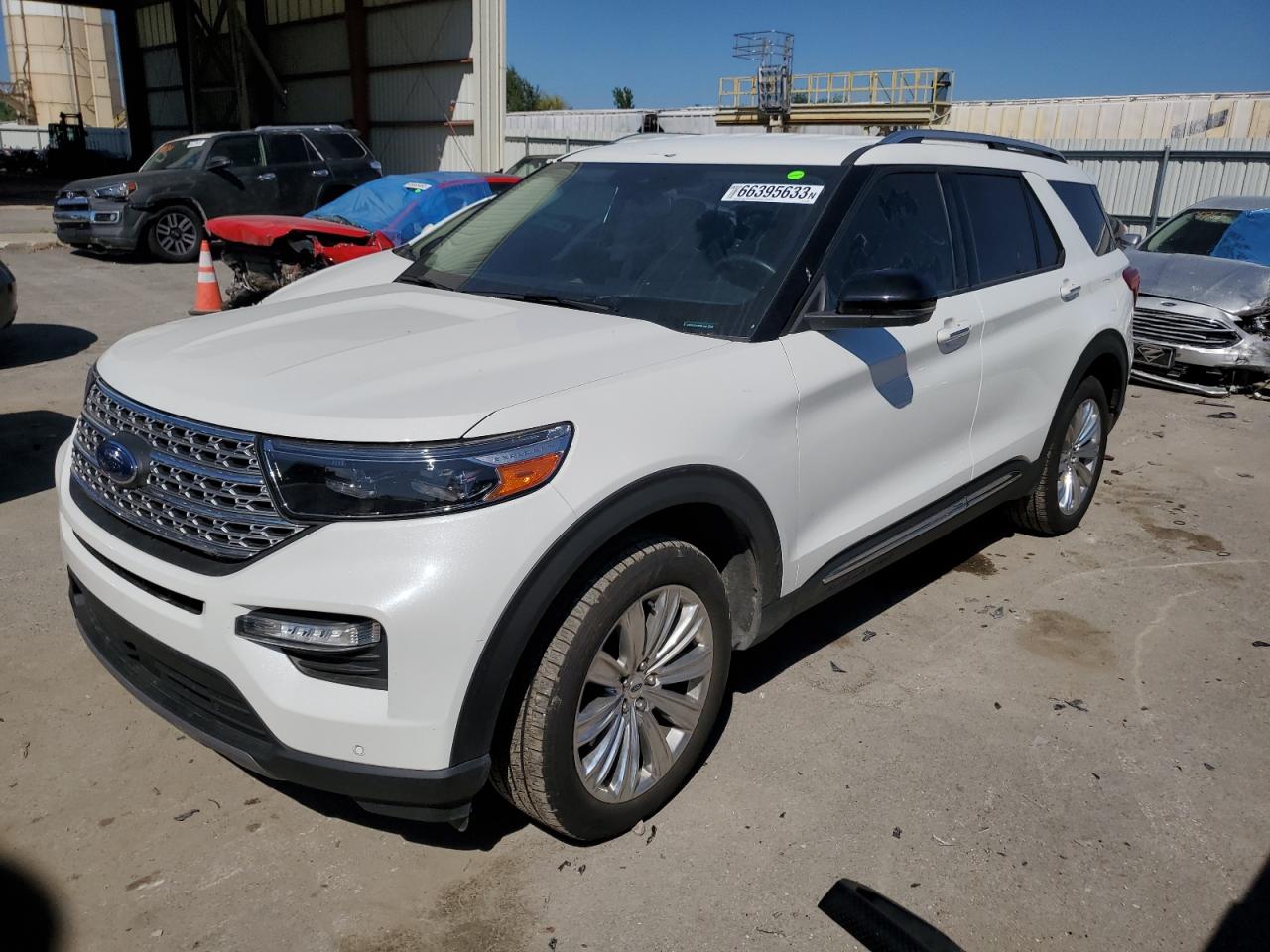 Image 1 of 2021 FORD EXPLORER LIMITED 2021 with VIN 1FMSK8FH2MGA21066