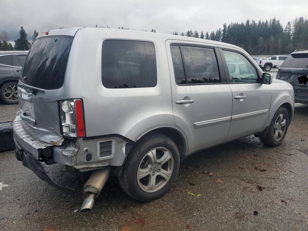 Изображение 3 2015 HONDA PILOT EXL 2015 с VIN 5FNYF4H59FB007046