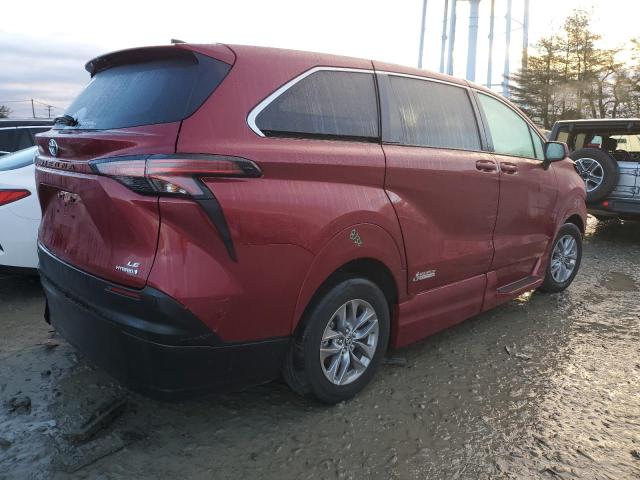 Изображение 3 2022 TOYOTA SIENNA LE 2022 с VIN 5TDKSKFC8NS066705