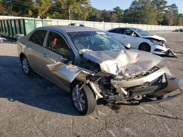 Image 1 of 2009 TOYOTA COROLLA BASE 2009 with VIN 2T1BU40EX9C028648