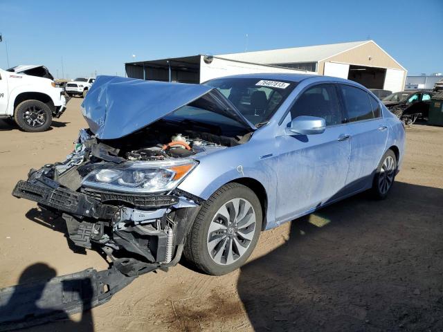 Изображение 1 2017 HONDA ACCORD HYBRID EXL 2017 с VIN JHMCR6F57HC014270