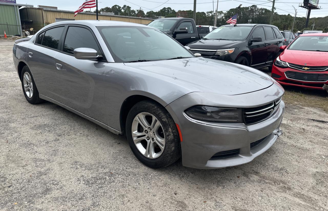 Image 1 of 2015 DODGE CHARGER SE 2015 with VIN 2C3CDXBGXFH812869
