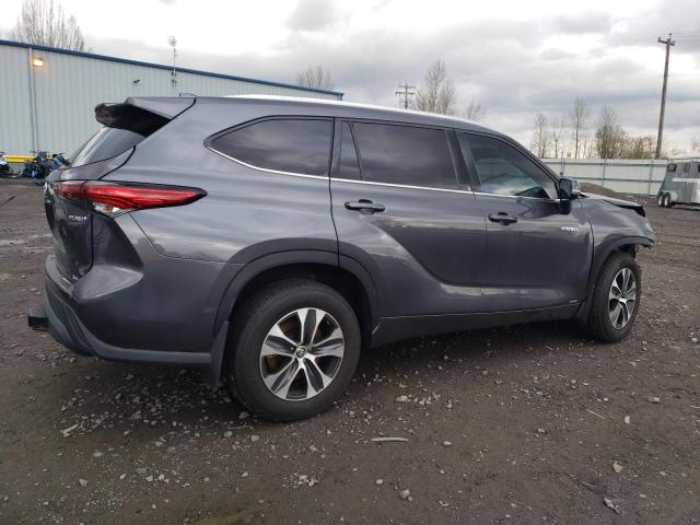 Изображение 3 2020 TOYOTA HIGHLANDER HYBRID XLE 2020 с VIN 5TDHBRCH1LS502438