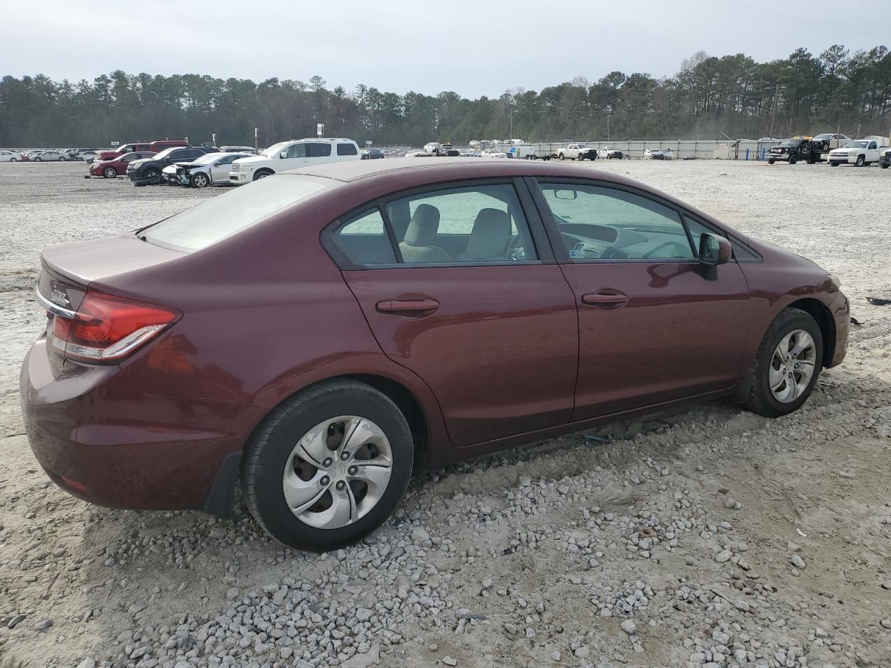 Изображение 3 2014 HONDA CIVIC LX 2014 с VIN 19XFB2F51EE068857