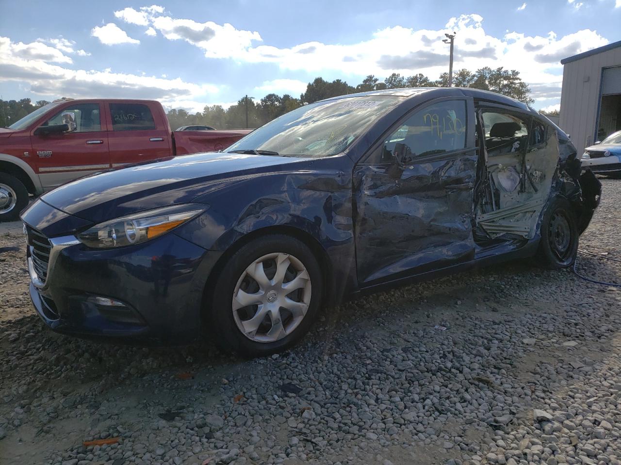Image 2 of 2018 MAZDA 3 SPORT 2018 with VIN 3MZBN1U73JM247080