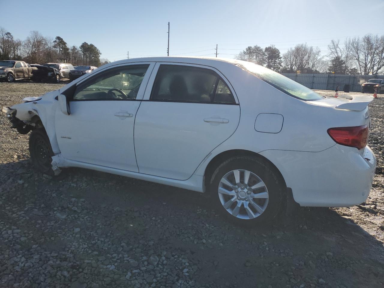 Image 2 of 2009 TOYOTA COROLLA BASE 2009 with VIN JTDBL40EX99027685