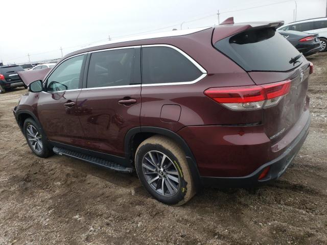 Изображение 2 2019 TOYOTA HIGHLANDER SE 2019 с VIN 5TDJZRFH3KS716886