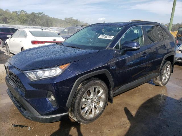 Image 1 of 2021 TOYOTA RAV4 XLE PREMIUM 2021 with VIN 2T3C1RFV1MW172458