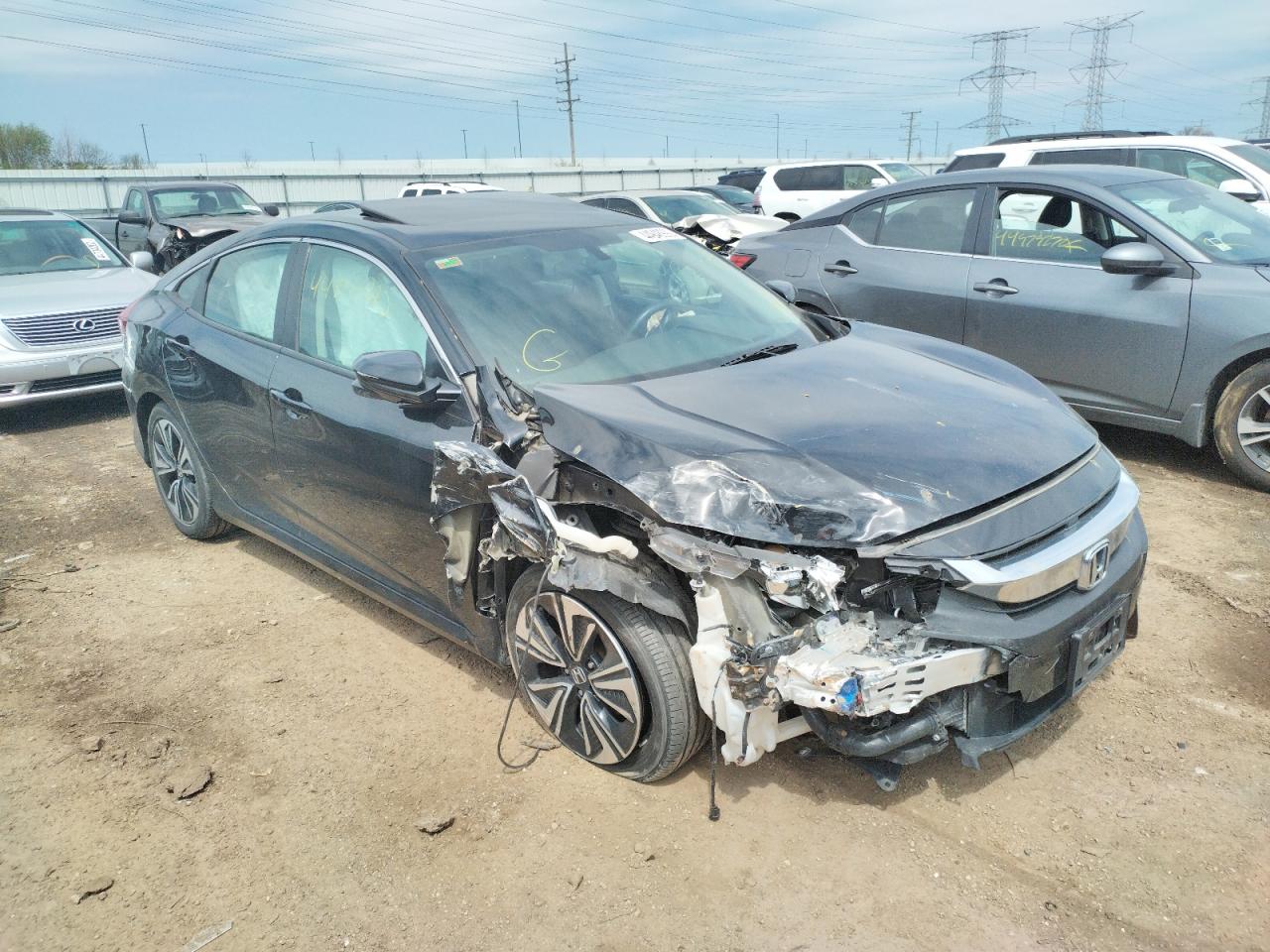 Obraz 1 z 2018 HONDA CIVIC EX 2018 z VIN 19XFC1F30JE003188