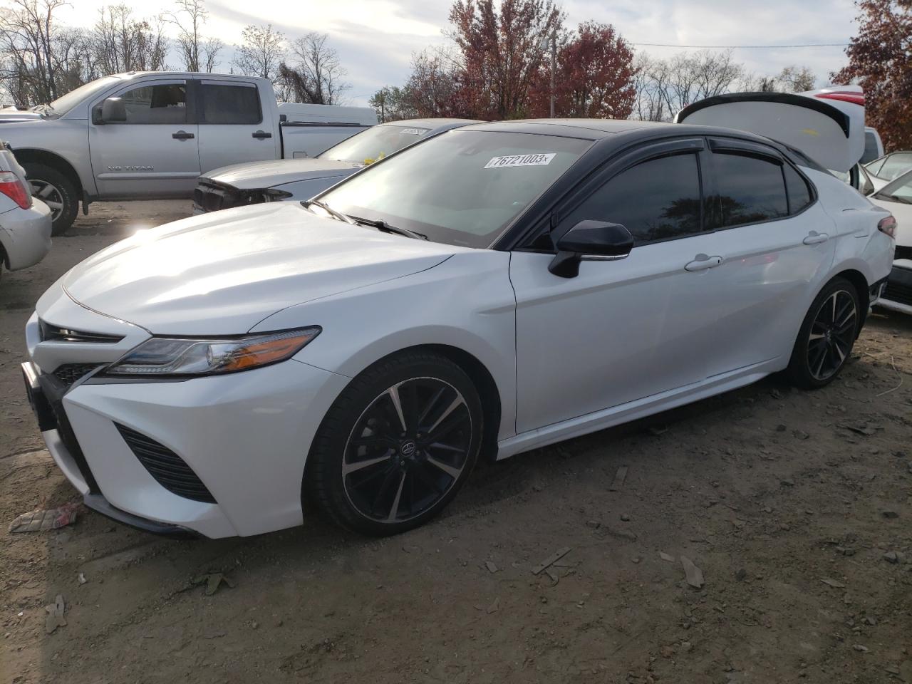 Image 2 of 2019 TOYOTA CAMRY XSE 2019 with VIN 4T1B61HKXKU221308