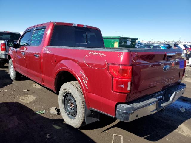 Image 2 of 2018 FORD F150 SUPERCREW 2018 with VIN 1FTFW1EG8JKC24028