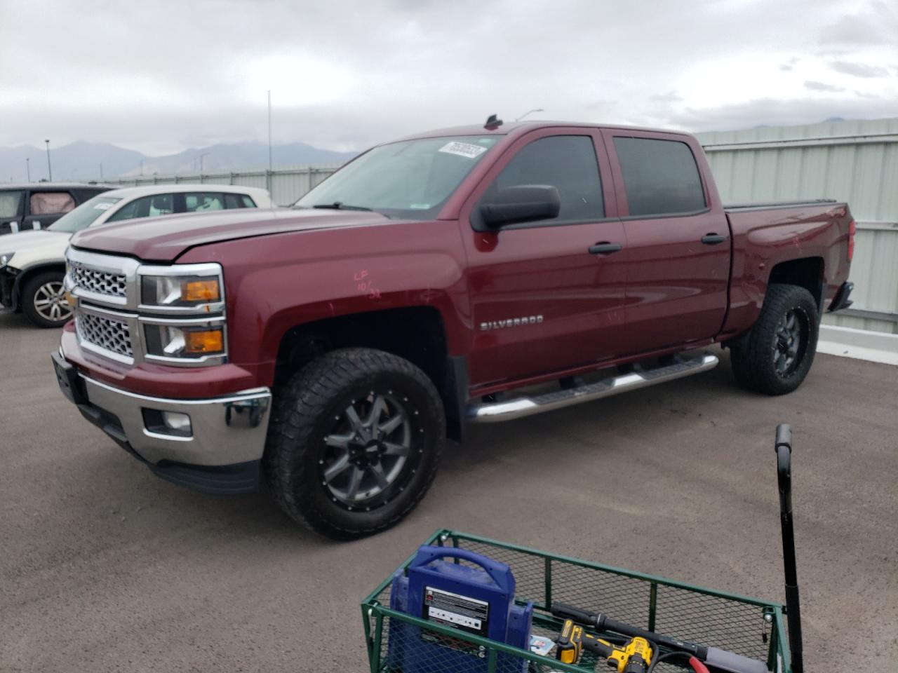 Image 1 of 2014 CHEVROLET SILVERADO K1500 LT 2014 with VIN 3GCUKREC3EG559550