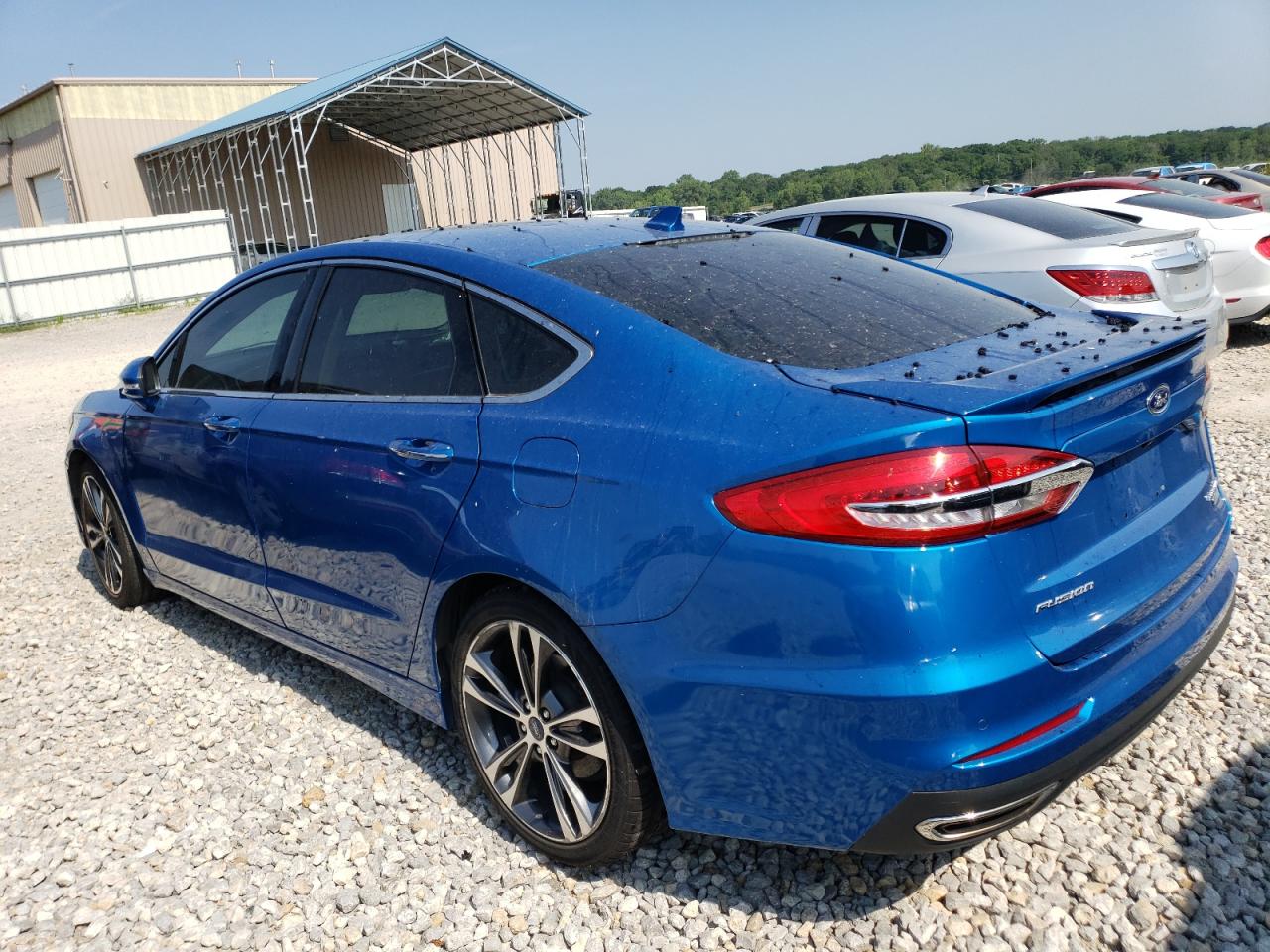 Image 2 of 2019 FORD FUSION TITANIUM 2019 with VIN 3FA6P0K97KR265699