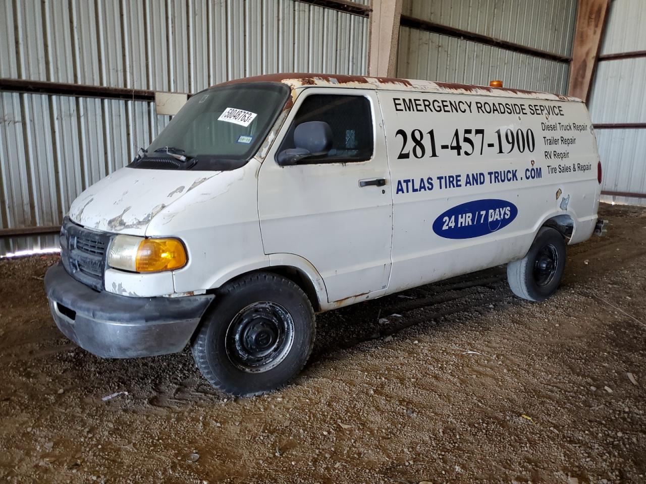 Image 1 of 2001 DODGE RAM VAN B2500 2001 with VIN 2B7JB21Y41K504727