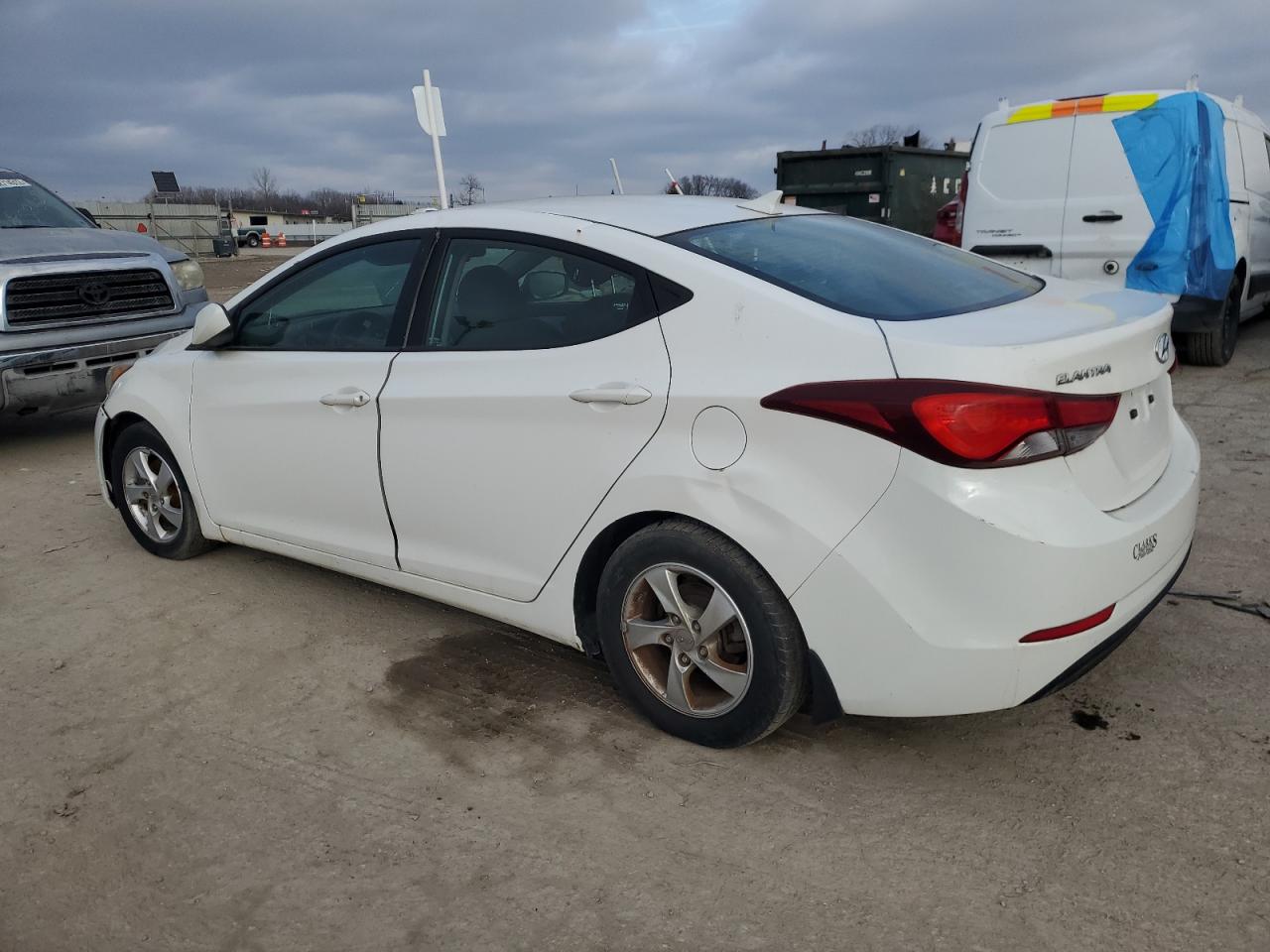 Image 2 of 2014 HYUNDAI ELANTRA SE 2014 with VIN 5NPDH4AE0EH489294