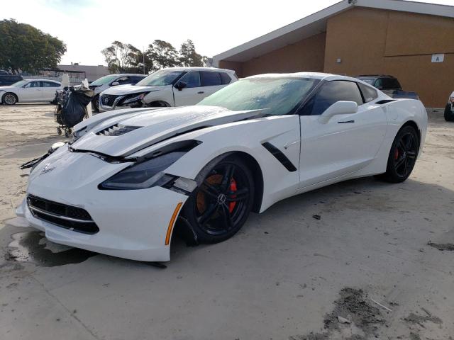 Image 1 of 2017 CHEVROLET CORVETTE STINGRAY 1LT 2017 with VIN 1G1YB2D71H5109235
