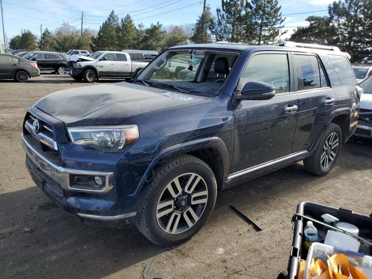 Image 1 of 2022 TOYOTA 4RUNNER LIMITED 2022 with VIN JTEKU5JR3N6006754