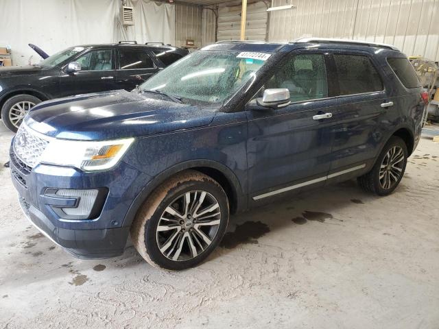 Image 1 of 2016 FORD EXPLORER PLATINUM 2016 with VIN 1FM5K8HT8GGD24257