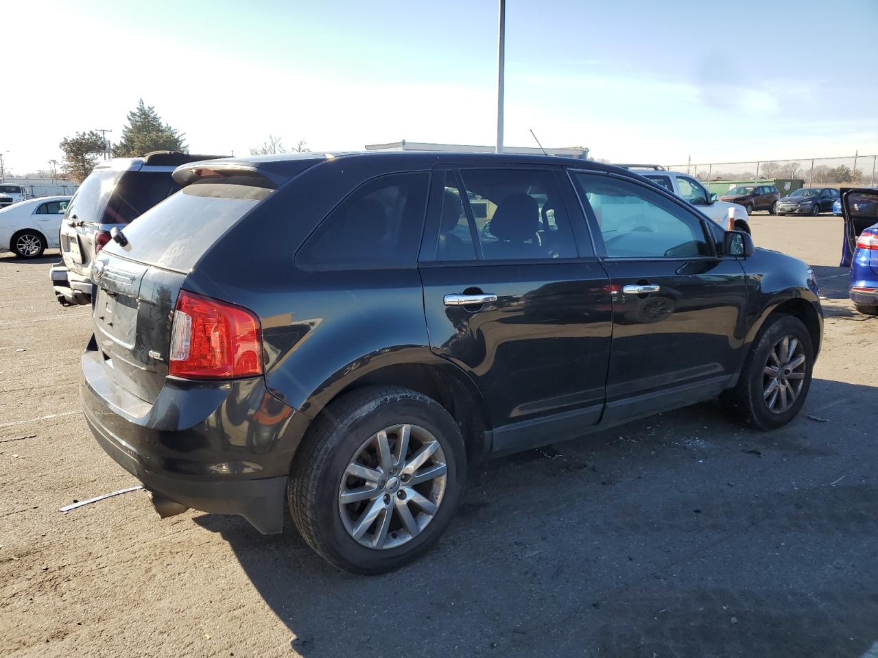 Image 3 of 2013 FORD EDGE SEL 2013 with VIN 2FMDK3JC1DBC01900