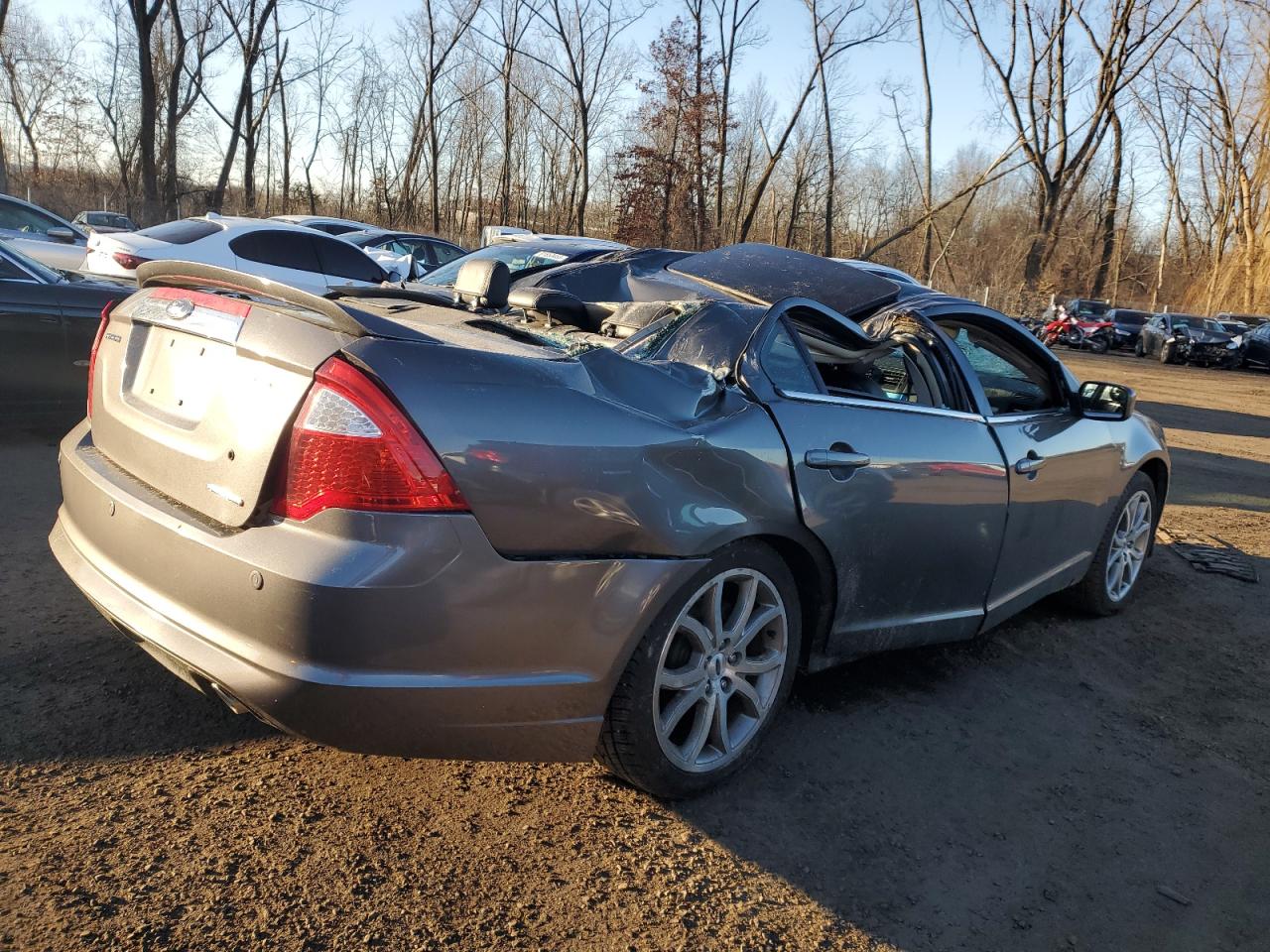 Изображение 3 2012 FORD FUSION SEL 2012 с VIN 3FAHP0JGXCR404167