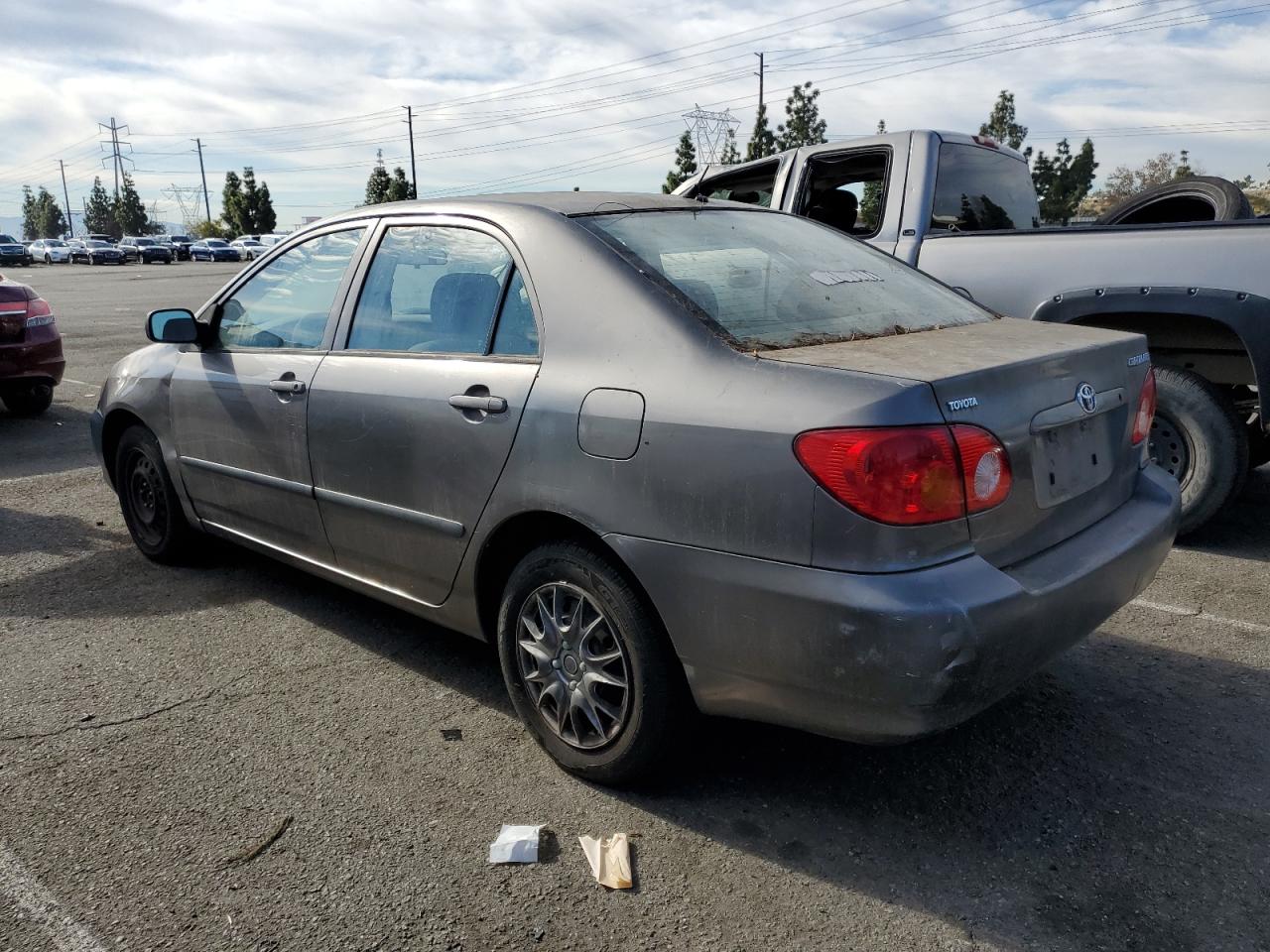 Image 2 of 2003 TOYOTA COROLLA CE 2003 with VIN 1NXBR32E23Z100764